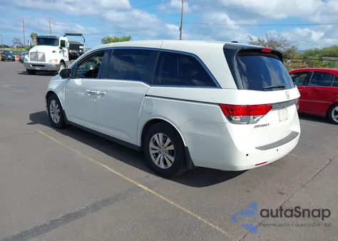 2016 Honda Odyssey Ex-L из США, поврежденный, VIN 5FNRL5H69GB067759